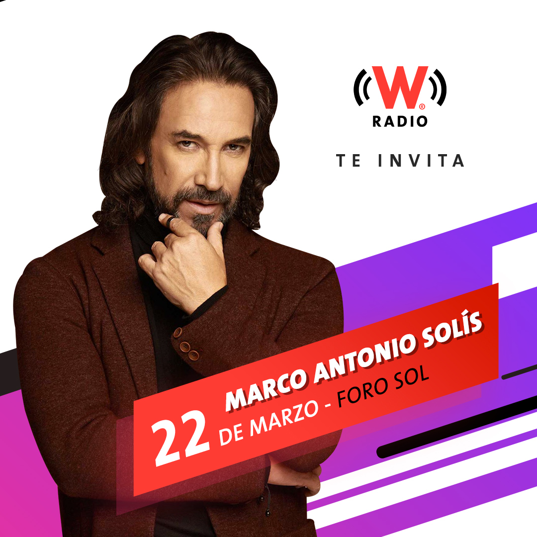 Regístrate y asiste al concierto de Marco Antonio Solís