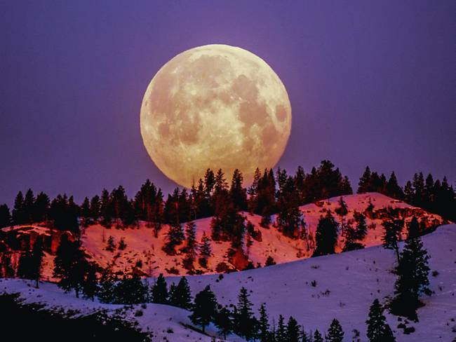 No olvides mirar al cielo: Luna de nieve febrero 2024