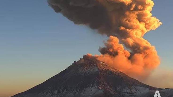Alertan autoridades por actividad del Popocatépetl 