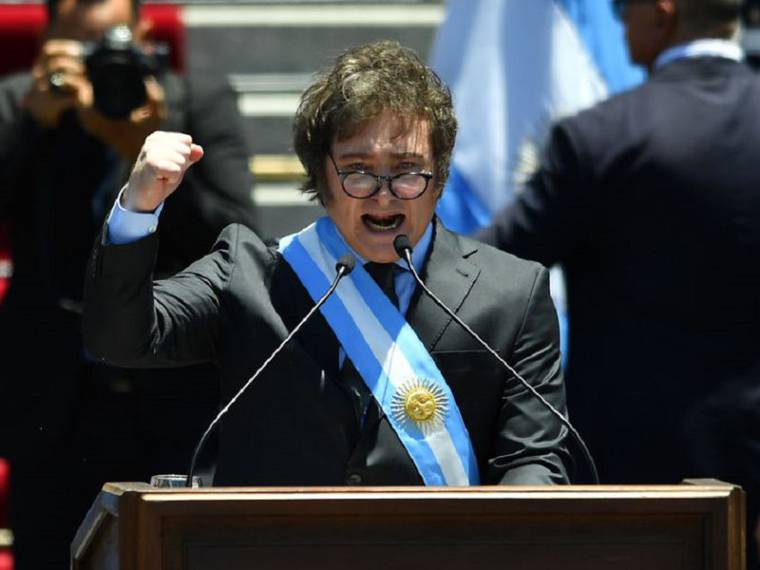 Tomó protesta como presidente de Argentina, Javier Gerardo Milei y como vicepresidenta, Victoria Villarruel