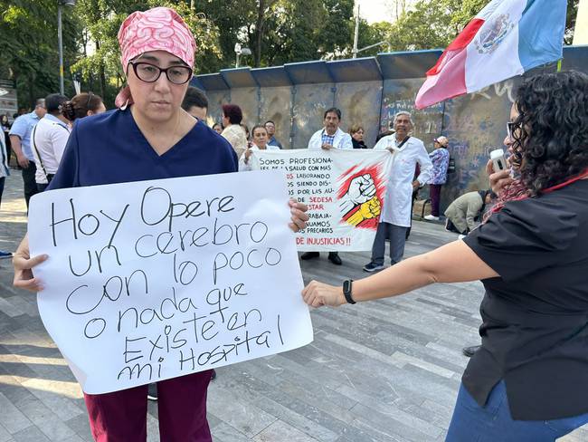 Neurocirujana denuncia despido injustificado tras protestar por falta de recursos en sector salud