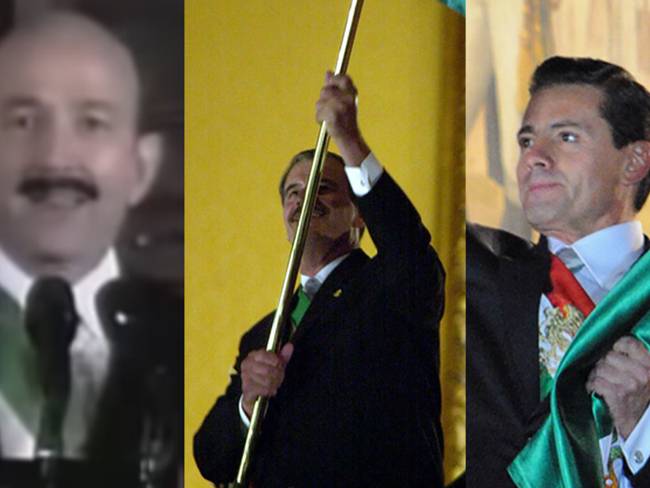 Así dieron El Grito los últimos presidentes de México