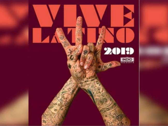 Filtran cartel del Vive Latino 2019