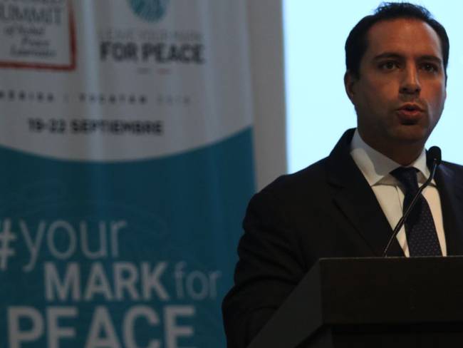 Seguridad especial en Cumbre de los Nobel de la Paz: Gobernador de Yucatán