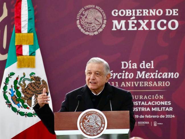 En México no hay militarización: AMLO