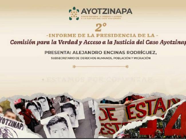 Encinas presenta el Segundo Informe de la Comisión del Caso Ayotzinapa