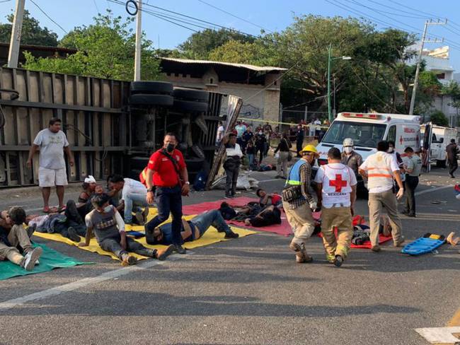 Hay una red de tráfico detrás de los 52 migrantes muertos en Chiapas