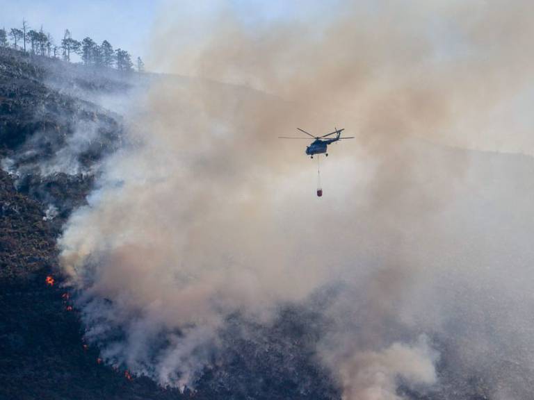Siguen vivos los incendios en Coahuila y Nuevo León: Conafor