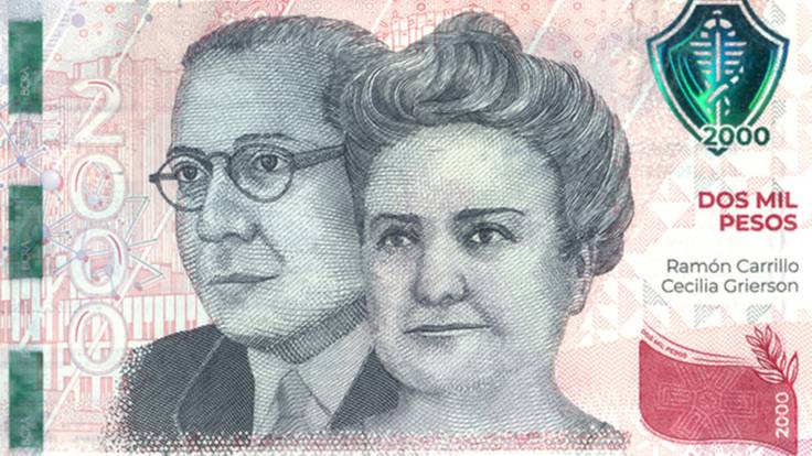 Banco Central pone en circulación nuevo billete de $2000 pesos