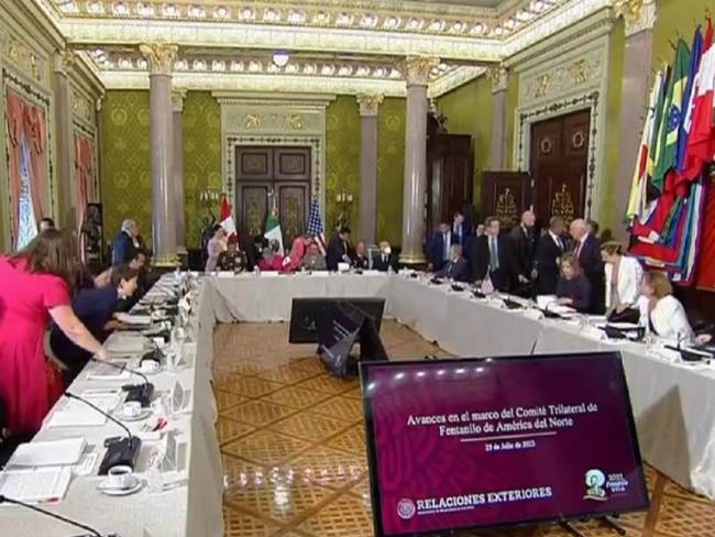 Se realiza reunión México, Estados Unidos y Canadá sobre fentanilo