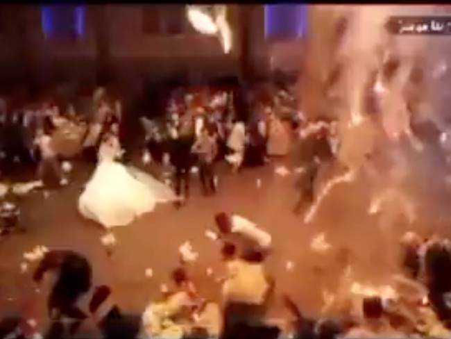 Incendio en boda deja más de 100 muertos en Irak; Esto es lo que pasó VIDEO