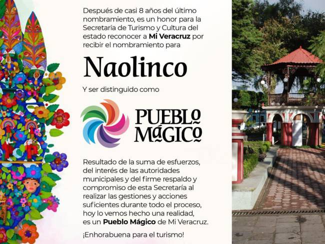 SECTUR anuncia que Veracruz recibe nombramientos de Pueblos Mágicos