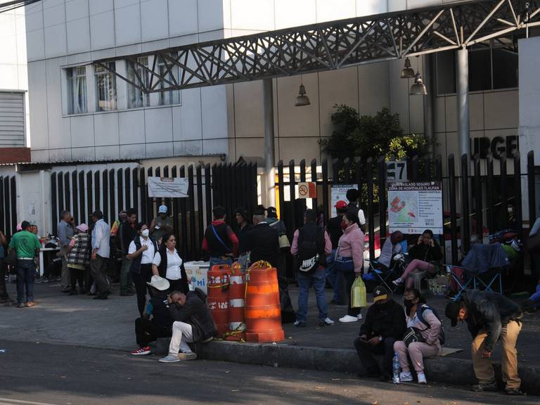 CIUDAD DE MÉXICO, 15ENERO2024. - El Hospital Dr. Gea González fue reportado en recientes días como saturado por pacientes de Covid-19, así como otros hospitales en el país. FOTO: DANIEL AUGUSTO /CUARTOSCURO.COM