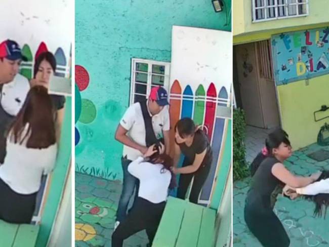 Detienen a padres que golpearon a maestra de kinder en Cuautitlán Izcalli