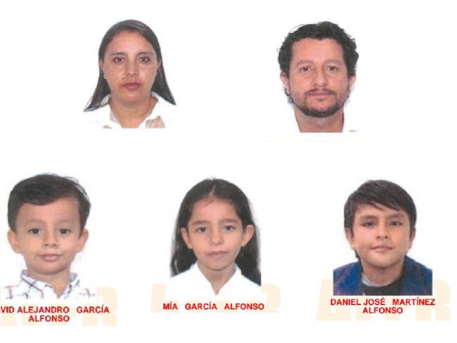 Desaparece familia colombiana en Zacatecas