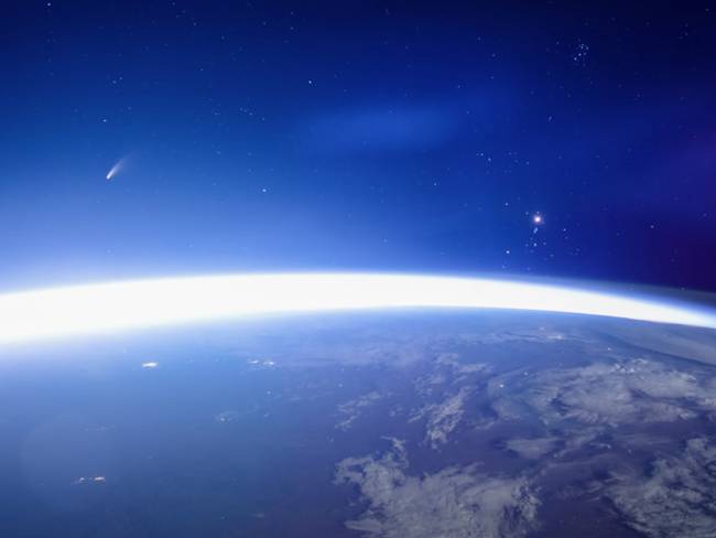 NASA capta imágenes nunca antes vistas del imponente cometa Neowise