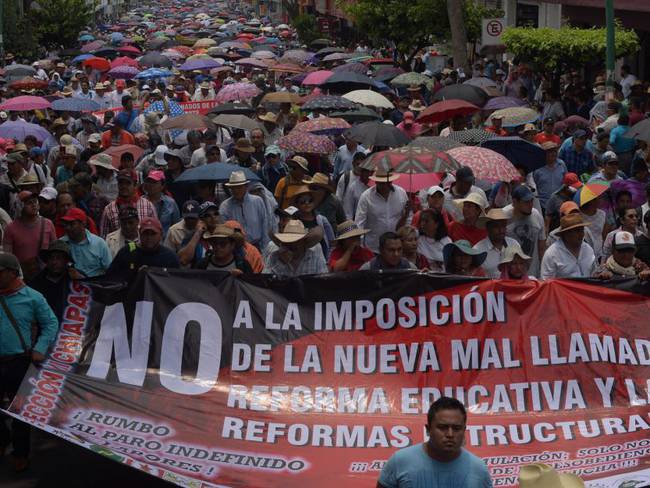 CNTE podría controlar plazas: Marco Fernández