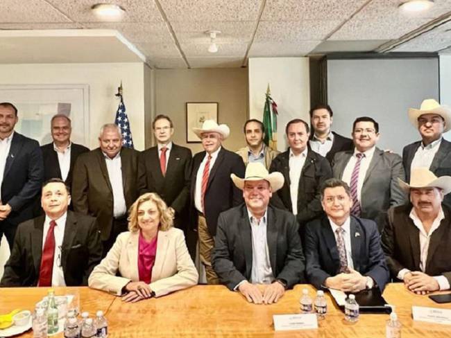 Ganaderos mexicanos se reúnen con el embajador Esteban Moctezuma
