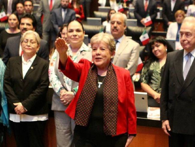 Ratifica Senado a Alicia Bárcena como canciller