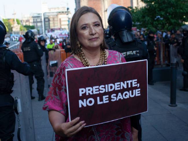 Fui discriminada, no me dejaron entrar a Palacio Nacional: Xóchitl Gálvez