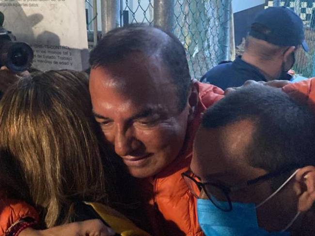 José Manuel Del Río Virgen sale de prisión