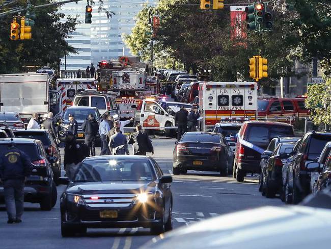 Atropellamiento en Manhatan es una acto terrorista: alcalde de Nueva York