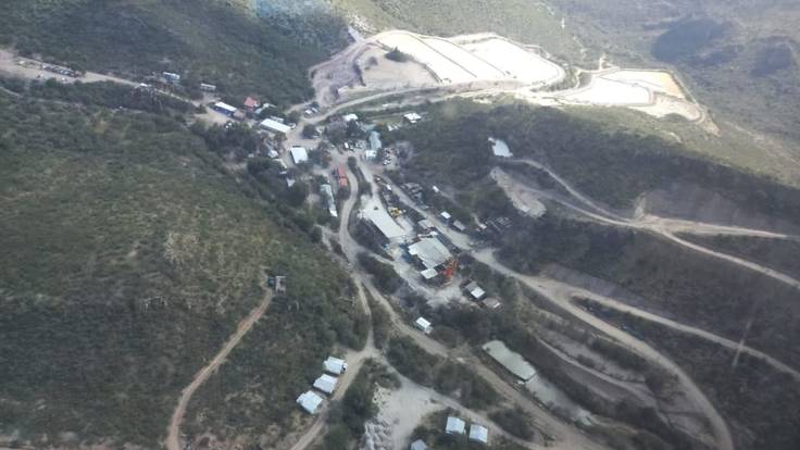 Reportan el derrumbe de una mina en Indé, Durango