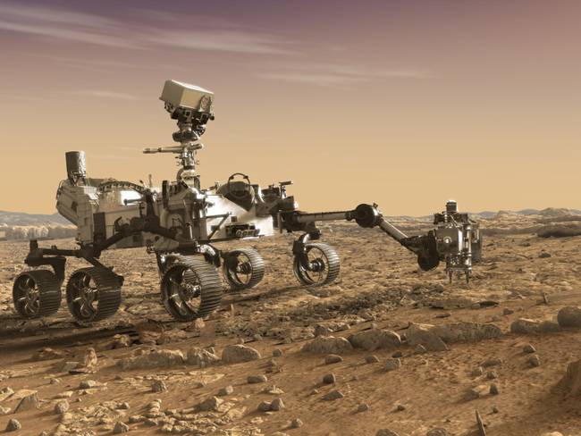 El rover Perseverance logra llegar a la superficie de Marte con éxito