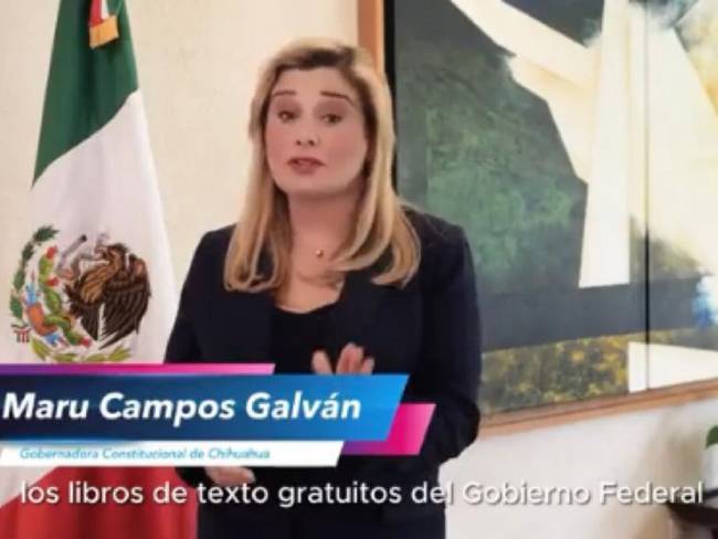 Gobernadora de Chihuahua pide donar libros de texto que ya no usen