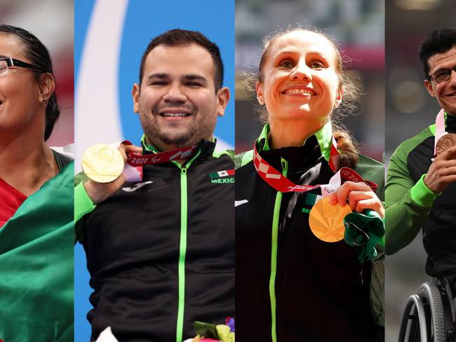 Ellos son los atletas paralímpicos que han dado medalla a México