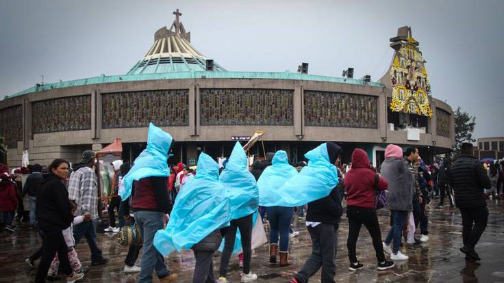 Arriban miles de peregrinos a la Basílica de Guadalupe