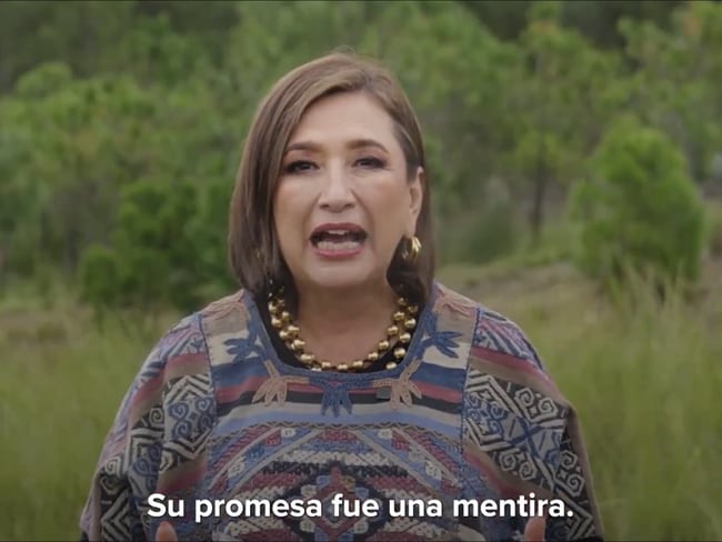 Xóchitl Gálvez cuestiona a AMLO por no saber el costo del Tren Maya