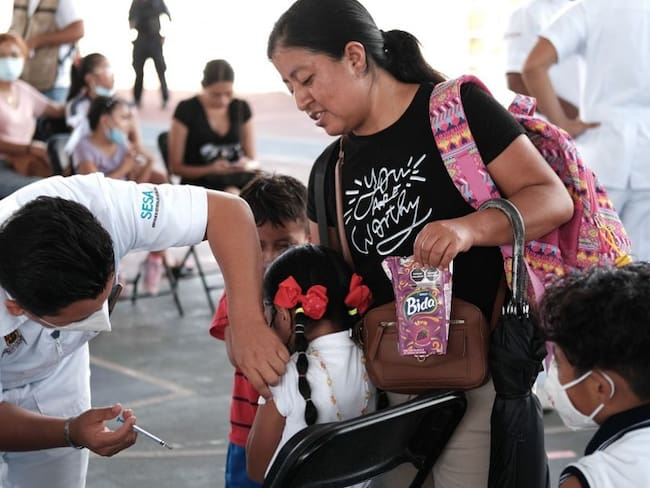 Vacunación a niños de 5 a 11 años, sin llegar a la meta: Mauricio Rodríguez