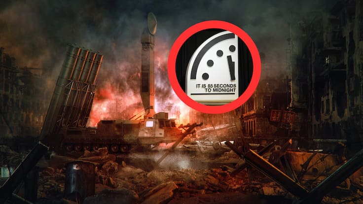 Reloj del fin del mundo: ¿Qué es lo que significa que esté a 85 segundos de la media noche?