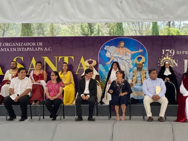 Más de 150 actores en la 179 Representación de la Pasión de Iztapalapa