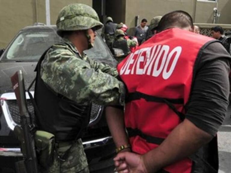 Presentan a 16 presuntos “Zetas” en Hidalgo