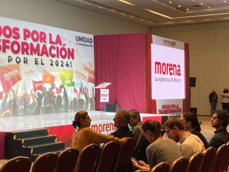 Así se vivió el anuncio de la candidatura presidencial de Morena