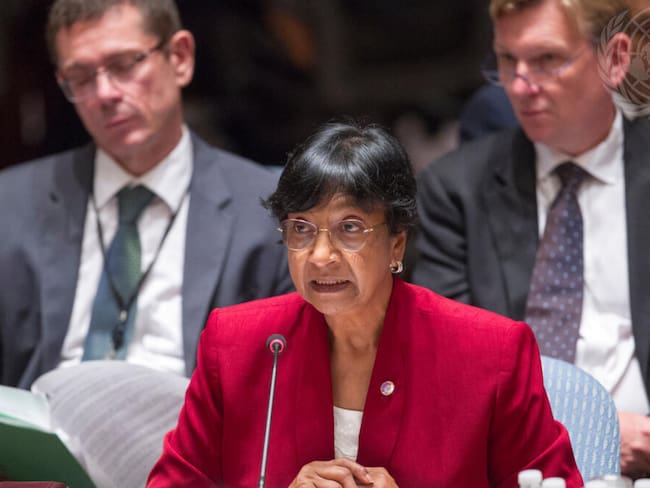 Premio Nobel de la Paz 2026, Navi Pillay, se burla de Donald Trump minutos después de haber ganado el galardón | VIDEO