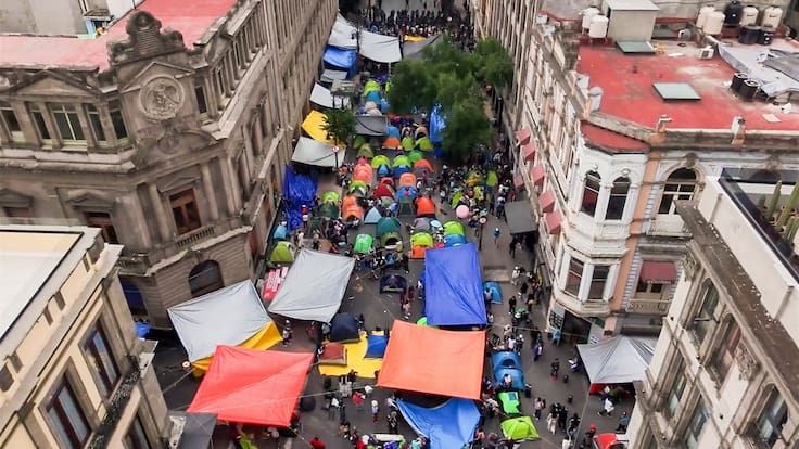 CNTE provoca pérdidas por más de 405 millones de pesos por movilizaciones, estima CANACO CDMX