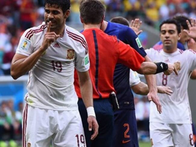Sufre España derrota histórica en Brasil 2014