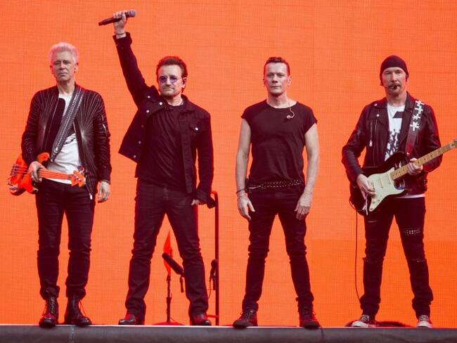 U2 canta “Cielito lindo” y muestra solidaridad con mexicanos