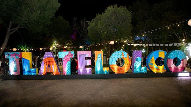 Tómate la foto; Aquí se ubican las letras monumentales de Tlatelolco