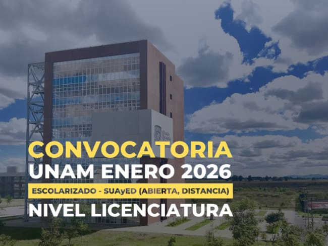 Licenciaturas UNAM 2026: Estas son las 13 nuevas carreras en la convocatoria para estudiar en las ENES