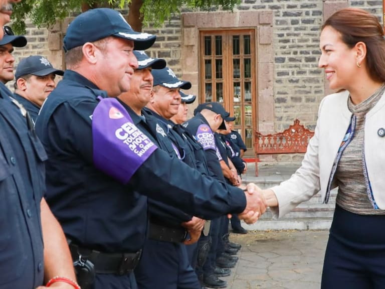 Milena Quiroga refuerza cuadrantes, Policía y prevención. FB