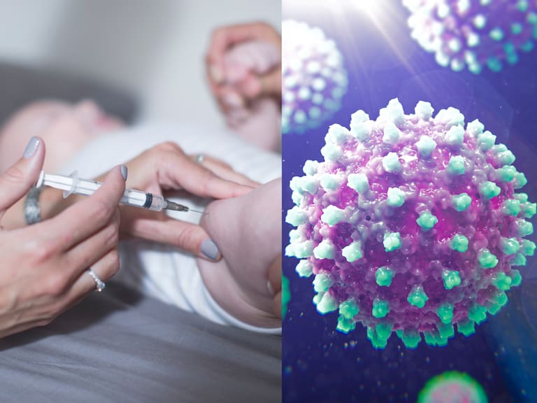 La vacuna contra hepatitis B se aplica en las primeras horas de vida del recién nacido.