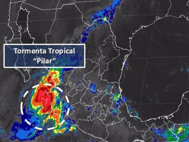 Lluvias fuertes en al menos 8 estados por tormenta tropical “Pilar”