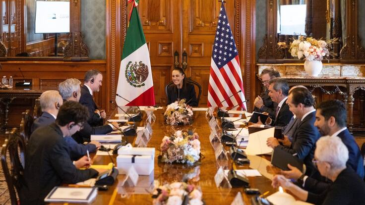 Recibe Sheinbaum a Jamieson Greer, revisan asuntos de T-MEC