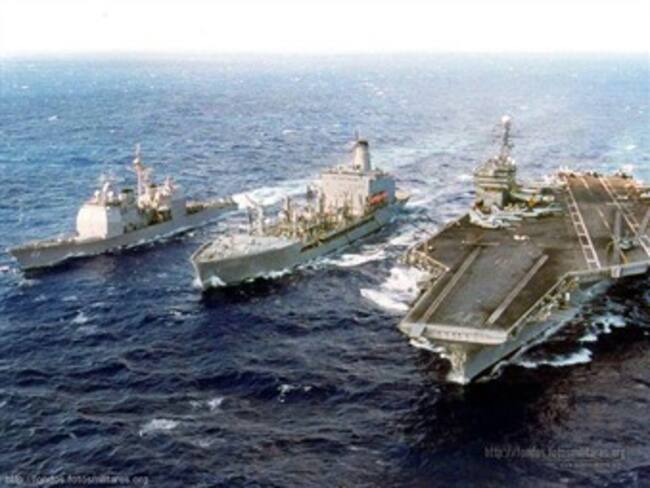 Inician Corea del Sur-EUA ejercicios navales con portaaviones nuclear