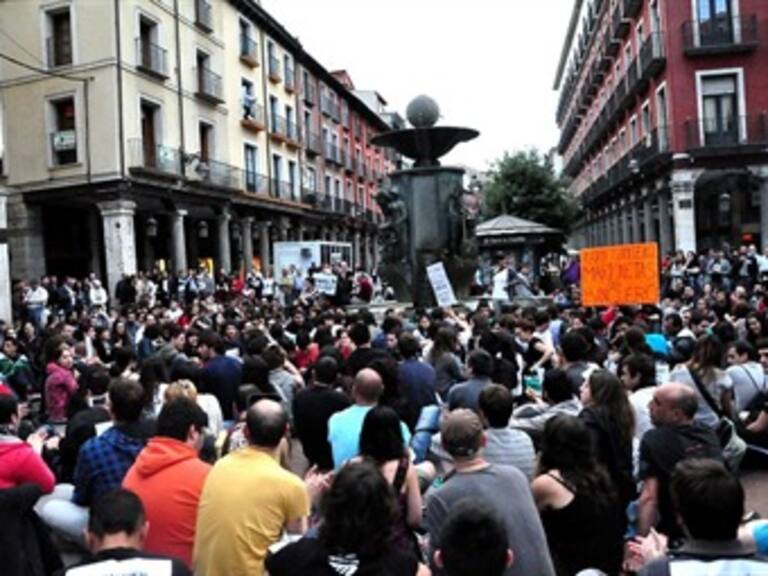 Inician marcha de 33 días en España para apoyar a '15-M'