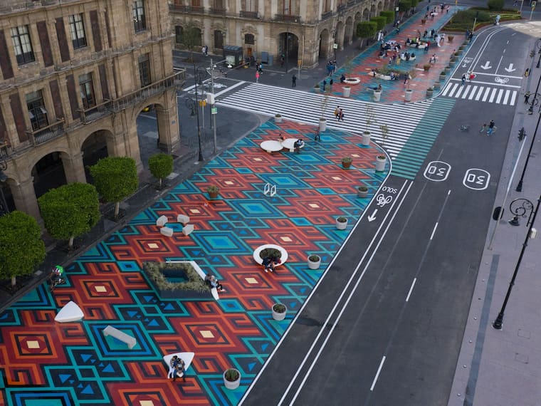 Zócalo de la CDMX es ahora peatonal
